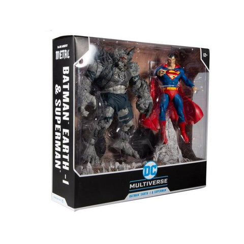 DC Multiverse Multi Pack Bat Earth and Superman