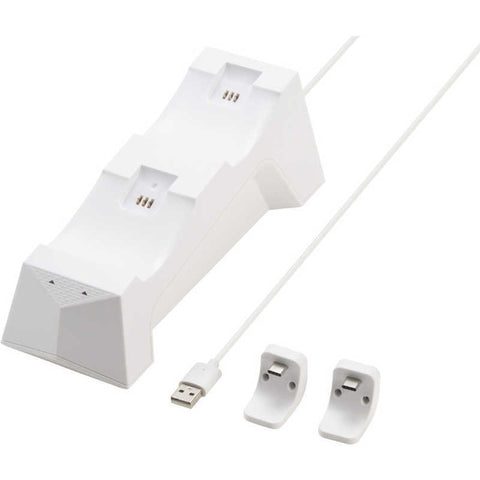 PS5 Cyber Gadget White Double Controller Stand